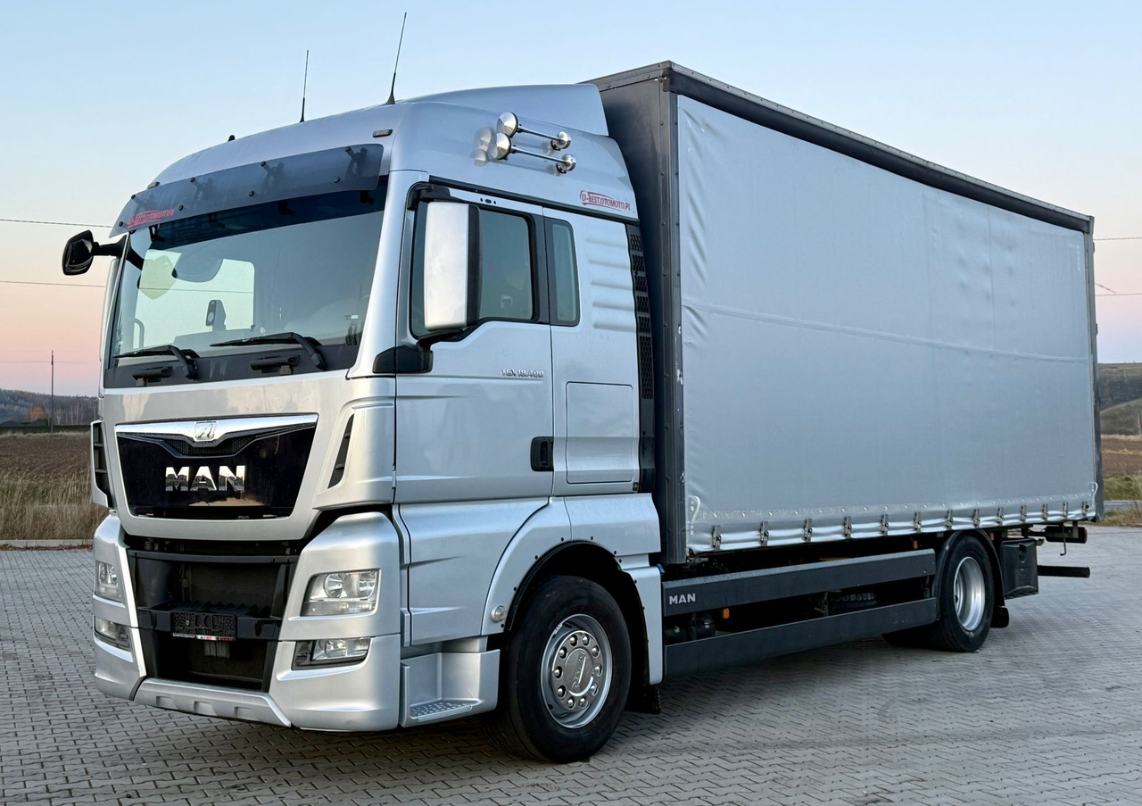 MAN TGX 18.400 / FIRANKA / KONTENER / NISKI PRZEBIEG / EURO 6 / AUTOMAT / SYPIALKA / 2016 ROK - Tent veoauto: pilt 2 MAN TGX 18.400 / FIRANKA / KONTENER / NISKI PRZEBIEG / EURO 6 / AUTOMAT / SYPIALKA / 2016 ROK - Tent veoauto: pilt 2