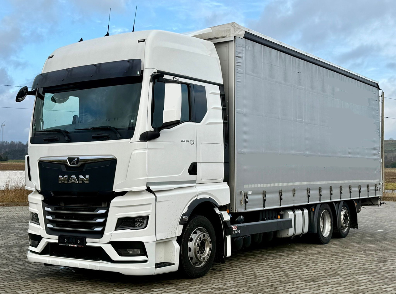 MAN TGX 26.470 / FIRANKA / 19 EUROPALET / XXL / NISKI PRZEBIEG / NOWY MODEL / 6X2 - Tent veoauto: pilt 2 MAN TGX 26.470 / FIRANKA / 19 EUROPALET / XXL / NISKI PRZEBIEG / NOWY MODEL / 6X2 - Tent veoauto: pilt 2