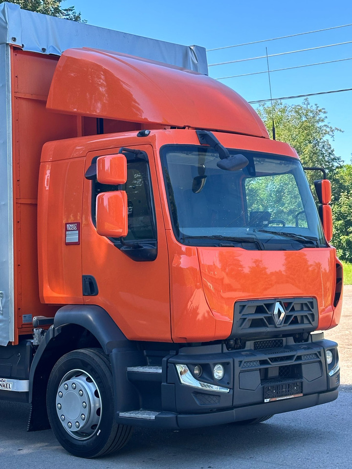 RENAULT D 18 / 280 / FIRANKA / WINDA / 8.6 M DŁUGOŚCI / 21 EUROPALET / NOWE OPONY / ŁADOWNOŚĆ 9.380 KG / AUTOMAT / SERWISOWANA / SPROWADZONA - Tent veoauto: pilt 4 RENAULT D 18 / 280 / FIRANKA / WINDA / 8.6 M DŁUGOŚCI / 21 EUROPALET / NOWE OPONY / ŁADOWNOŚĆ 9.380 KG / AUTOMAT / SERWISOWANA / SPROWADZONA - Tent veoauto: pilt 4