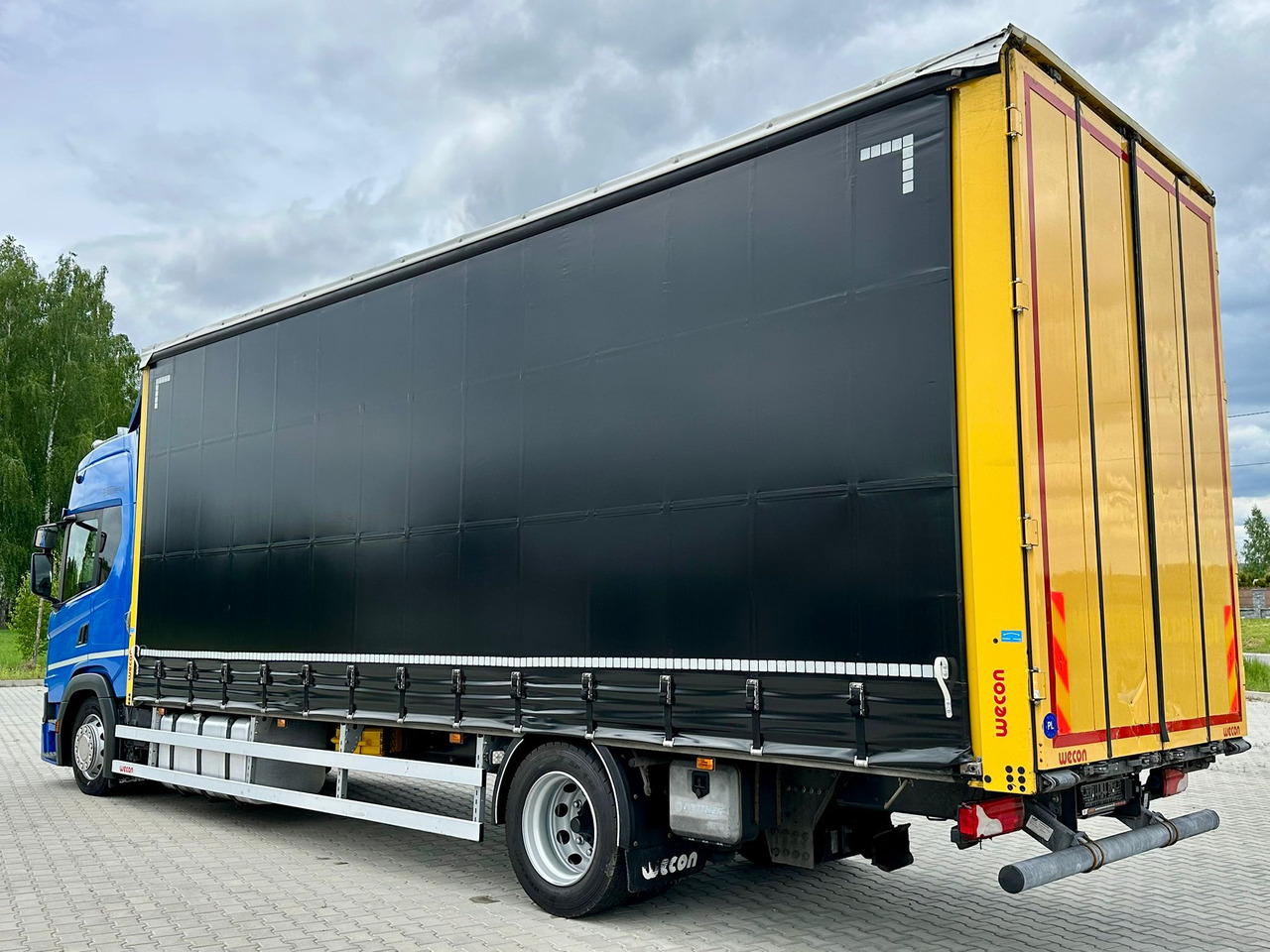 SCANIA G410 / FIRANKA / 20 EUROPALET / SYPIALKA / RETARDER / KLIMA POSTOJOWA / 2020 ROK - Tent veoauto: pilt 3 SCANIA G410 / FIRANKA / 20 EUROPALET / SYPIALKA / RETARDER / KLIMA POSTOJOWA / 2020 ROK - Tent veoauto: pilt 3