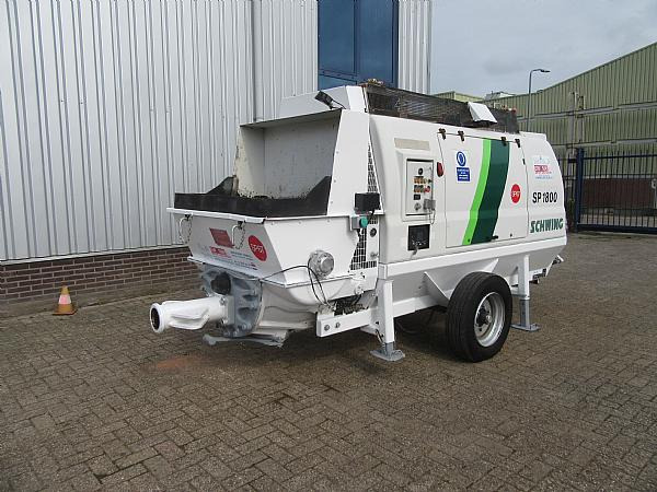 2014 SCHWING BP 1800 D -129 KW static pump - Statsionaarne betoonipump: pilt 3 2014 SCHWING BP 1800 D -129 KW static pump - Statsionaarne betoonipump: pilt 3