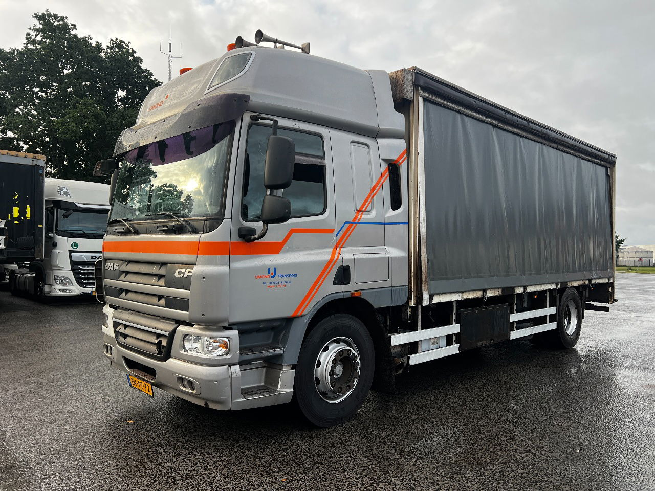 DAF CF 75.250 SC, Euro 5 - Tent veoauto: pilt 1 DAF CF 75.250 SC, Euro 5 - Tent veoauto: pilt 1