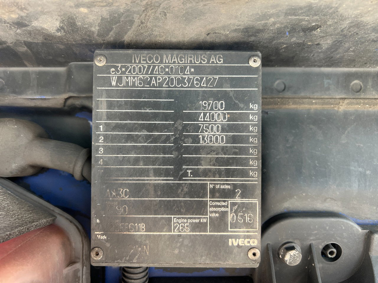 Sadulveok Iveco Stralis 360 Active Time, Euro 6: pilt 8