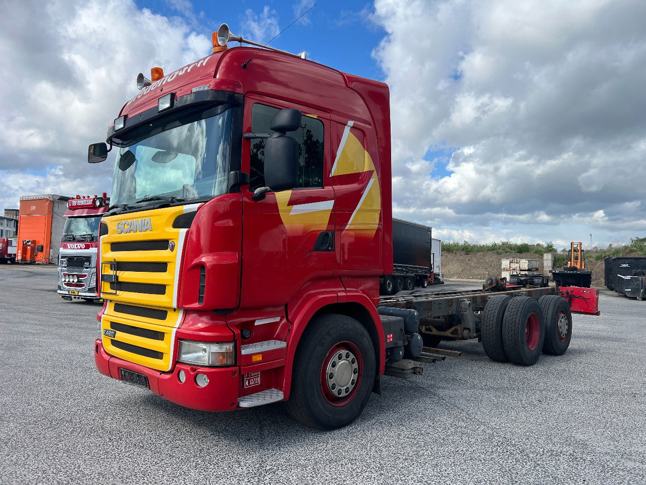 Scania R480 Highline 6x2, Retarder, Euro 5 - Kabiinišassiiga veoauto: pilt 1 Scania R480 Highline 6x2, Retarder, Euro 5 - Kabiinišassiiga veoauto: pilt 1