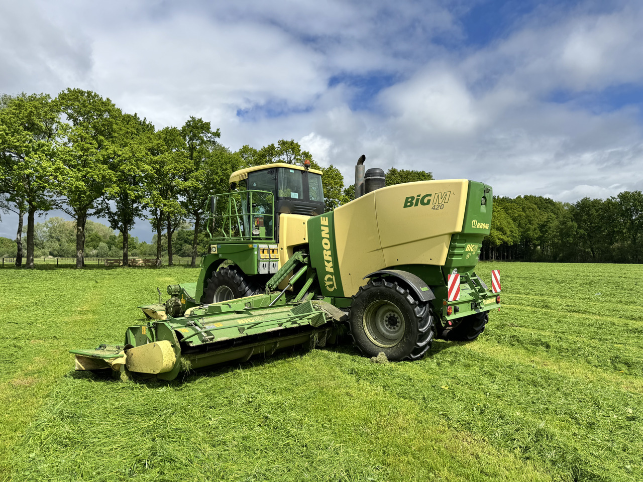Krone Big M 420 CV - Niiduk: pilt 1 Krone Big M 420 CV - Niiduk: pilt 1