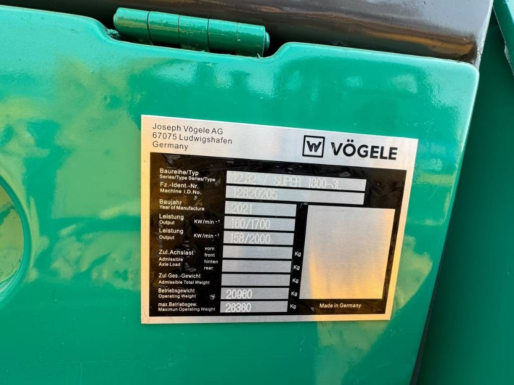 Vögele 1800-3 - Asfaldilaotur: pilt 2 Vögele 1800-3 - Asfaldilaotur: pilt 2