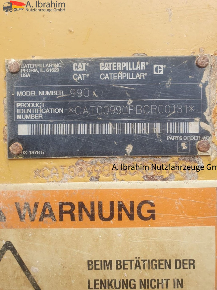 CAT 990 Zustand gut, Video vorhanden ohne Ketten!! - Rataslaadur: pilt 2 CAT 990 Zustand gut, Video vorhanden ohne Ketten!! - Rataslaadur: pilt 2
