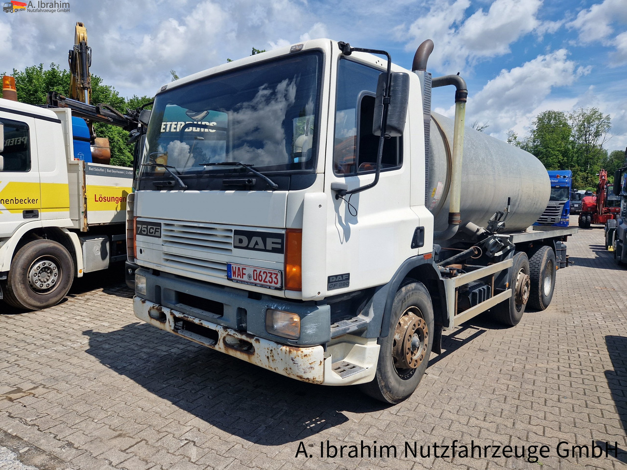 Daf CF 290 Wassertank 13500 L, Tank verzinkt Vorlauf- Lift- Lenkachse - Tsisternauto: pilt 1 Daf CF 290 Wassertank 13500 L, Tank verzinkt Vorlauf- Lift- Lenkachse - Tsisternauto: pilt 1