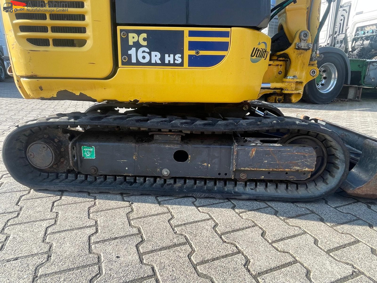 Komatsu PC 16 16R HS verstellbares Fahrwerk - Miniekskavaator: pilt 2 Komatsu PC 16 16R HS verstellbares Fahrwerk - Miniekskavaator: pilt 2