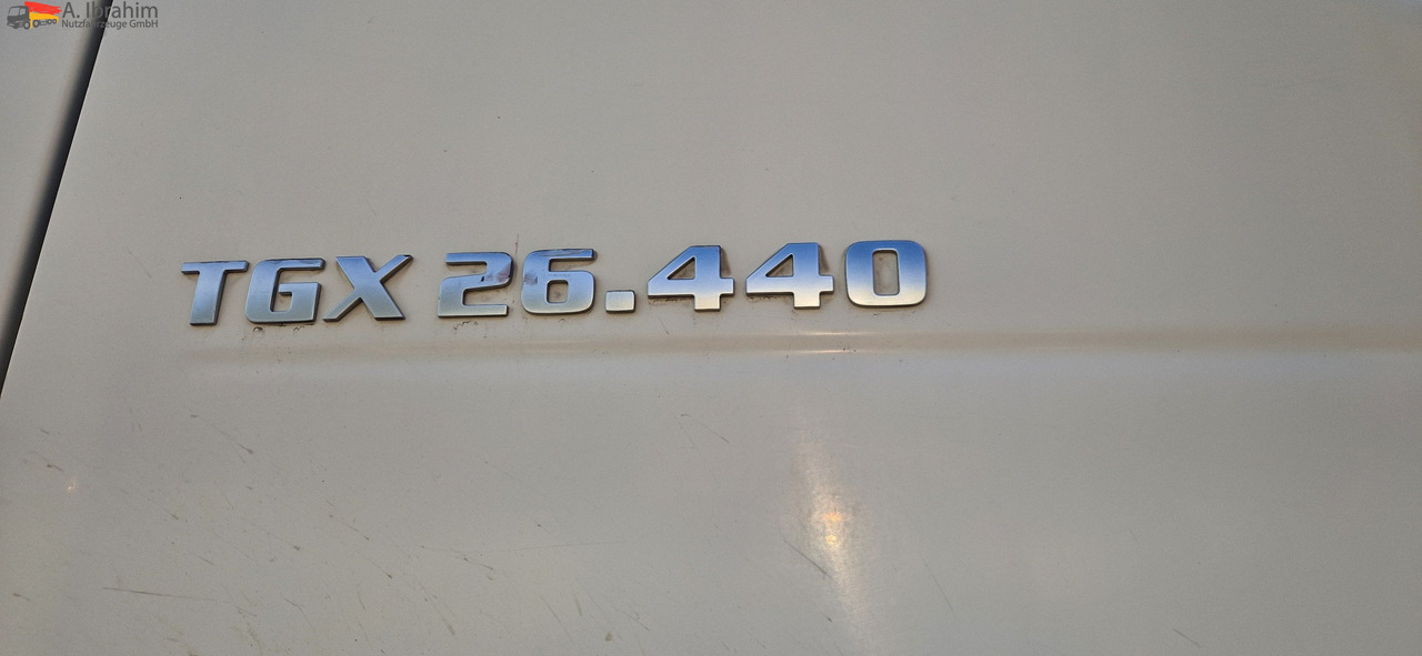 MAN 26.440 TGX, Chassis 7,80 m lang 4,85 m Radstand - Kabiinišassiiga veoauto: pilt 4 MAN 26.440 TGX, Chassis 7,80 m lang 4,85 m Radstand - Kabiinišassiiga veoauto: pilt 4
