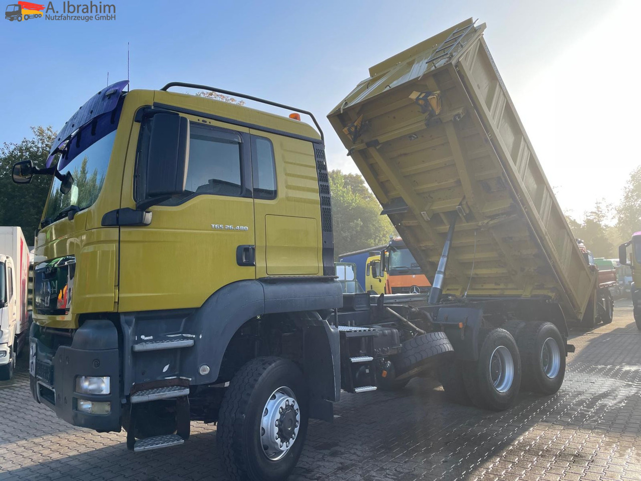 MAN TGS 26.480 Meiller 3 Seiten, Blatt Blatt, 6x6, Schalter ,3 Pedals - Kallurauto: pilt 1 MAN TGS 26.480 Meiller 3 Seiten, Blatt Blatt, 6x6, Schalter ,3 Pedals - Kallurauto: pilt 1