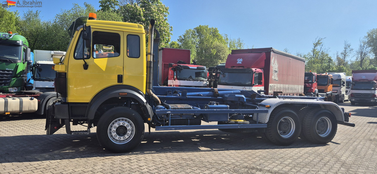 Mercedes-Benz DB 2538 AK 6x4 Meiller Getriebe überholt - Konkstõstukiga veoauto: pilt 1 Mercedes-Benz DB 2538 AK 6x4 Meiller Getriebe überholt - Konkstõstukiga veoauto: pilt 1