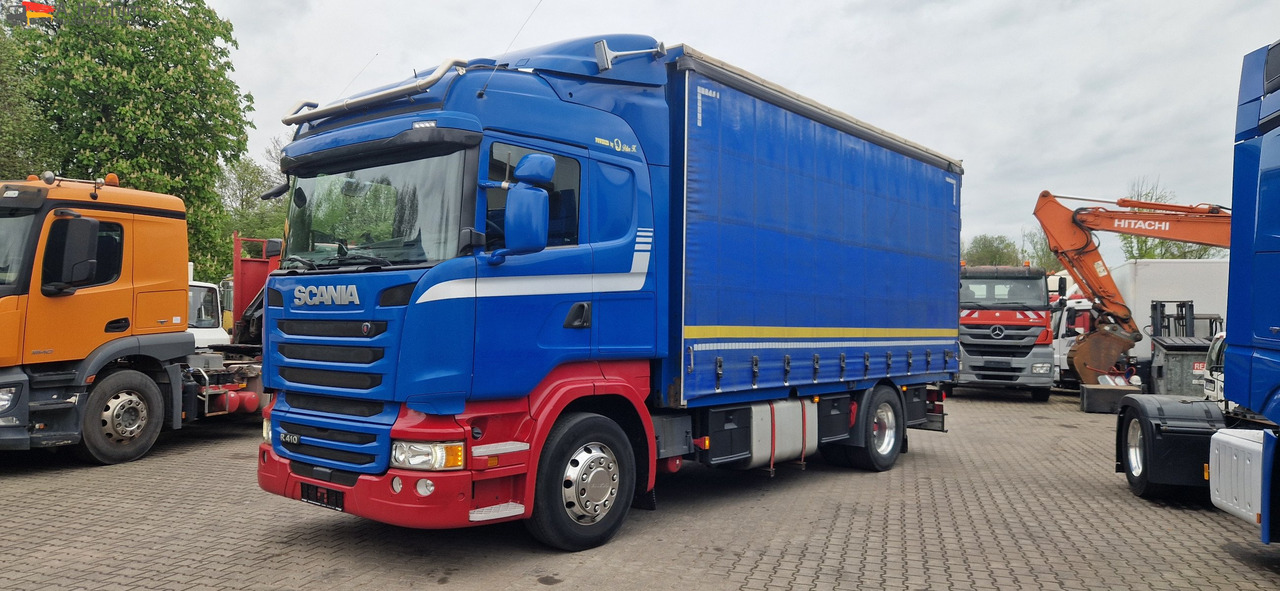 Scania R410 Retarder, Klima, Standklima Top Zustand!! - Tent veoauto: pilt 1 Scania R410 Retarder, Klima, Standklima Top Zustand!! - Tent veoauto: pilt 1