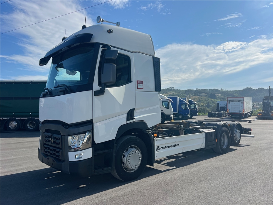 Renault T430 - Konteinerveduk/ Tõstukiga veoauto: pilt 1 Renault T430 - Konteinerveduk/ Tõstukiga veoauto: pilt 1