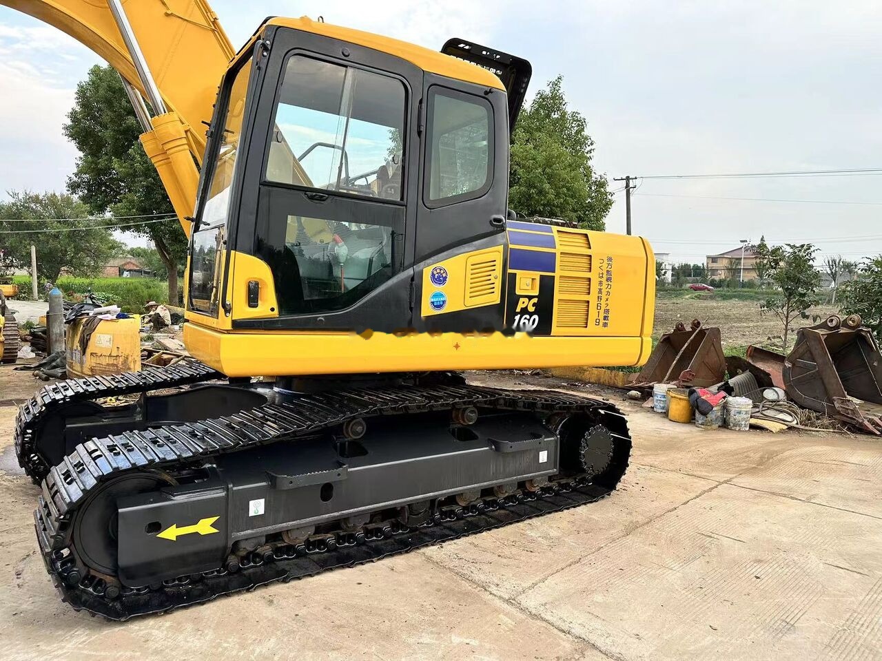 Komatsu PC160 - Lintekskavaator: pilt 4 Komatsu PC160 - Lintekskavaator: pilt 4