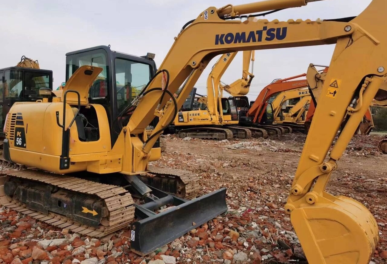 Komatsu PC56 - Miniekskavaator: pilt 3 Komatsu PC56 - Miniekskavaator: pilt 3