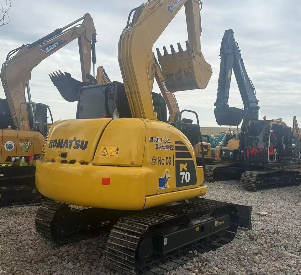 Komatsu PC70 - Miniekskavaator: pilt 1 Komatsu PC70 - Miniekskavaator: pilt 1