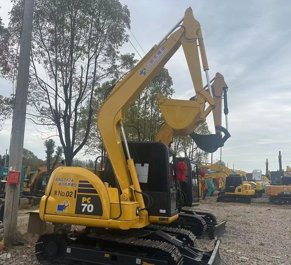 Komatsu PC70 - Miniekskavaator: pilt 2 Komatsu PC70 - Miniekskavaator: pilt 2