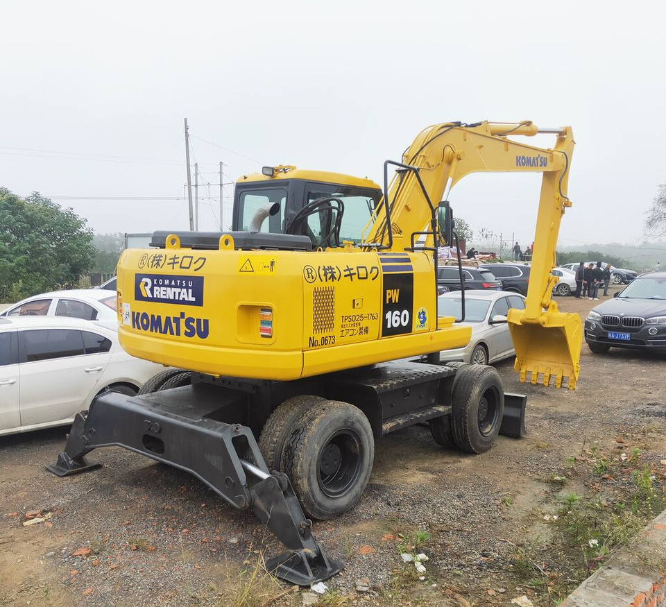 Komatsu PW160 - Lintekskavaator: pilt 5 Komatsu PW160 - Lintekskavaator: pilt 5