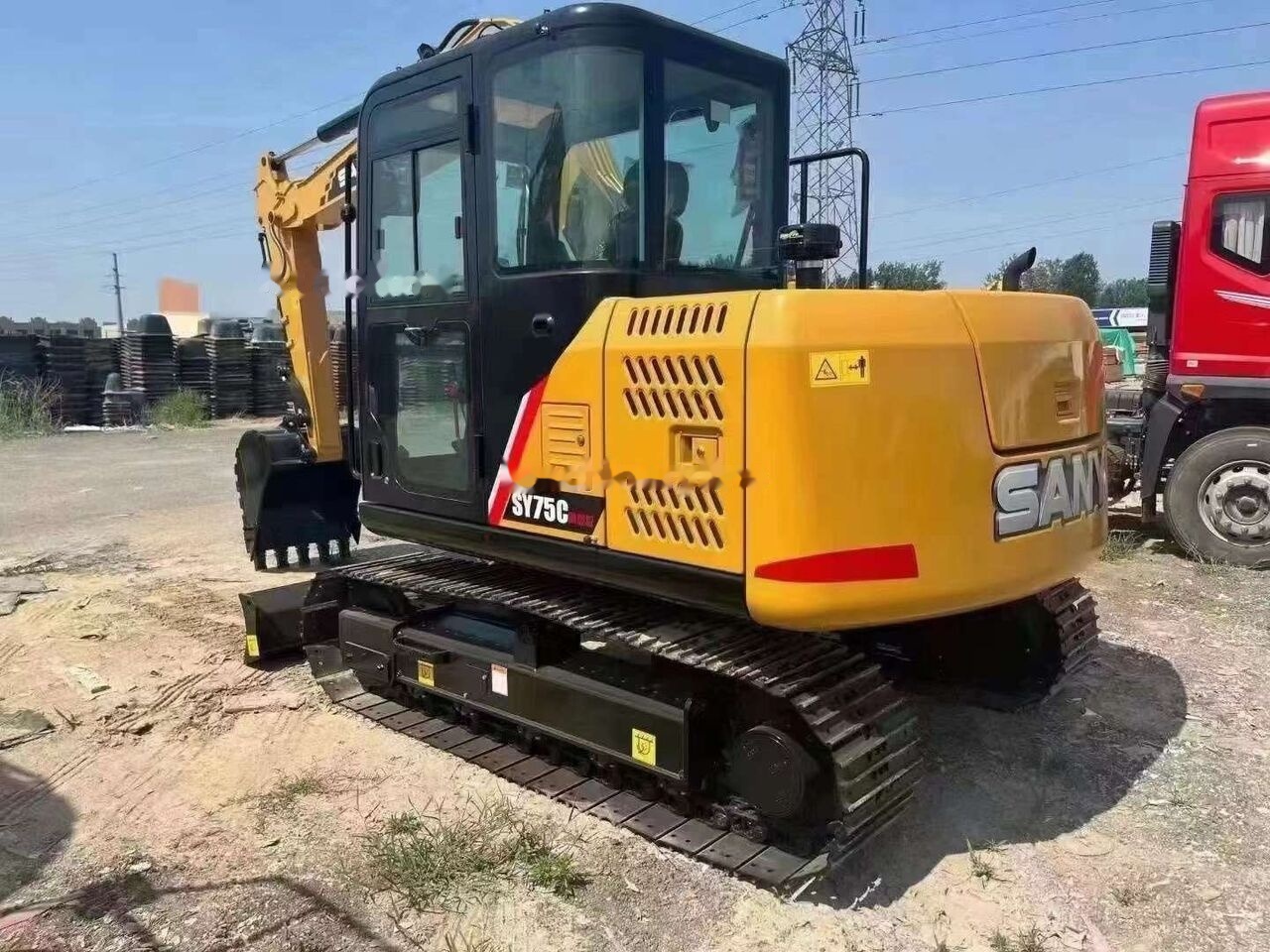 Sany SY75C - Miniekskavaator: pilt 3 Sany SY75C - Miniekskavaator: pilt 3