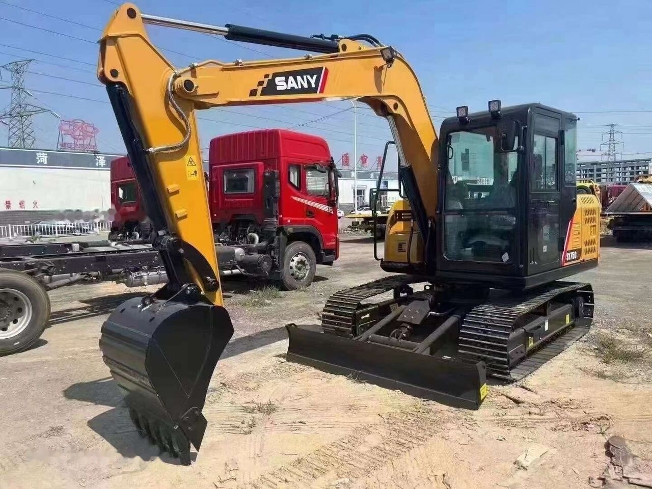 Sany SY75C - Miniekskavaator: pilt 1 Sany SY75C - Miniekskavaator: pilt 1