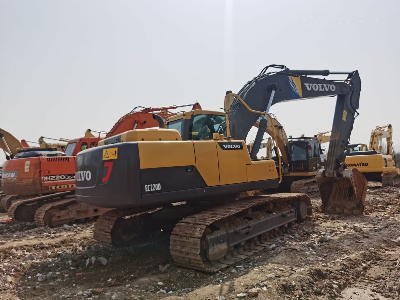 Lintekskavaator Volvo EC220: pilt 8
