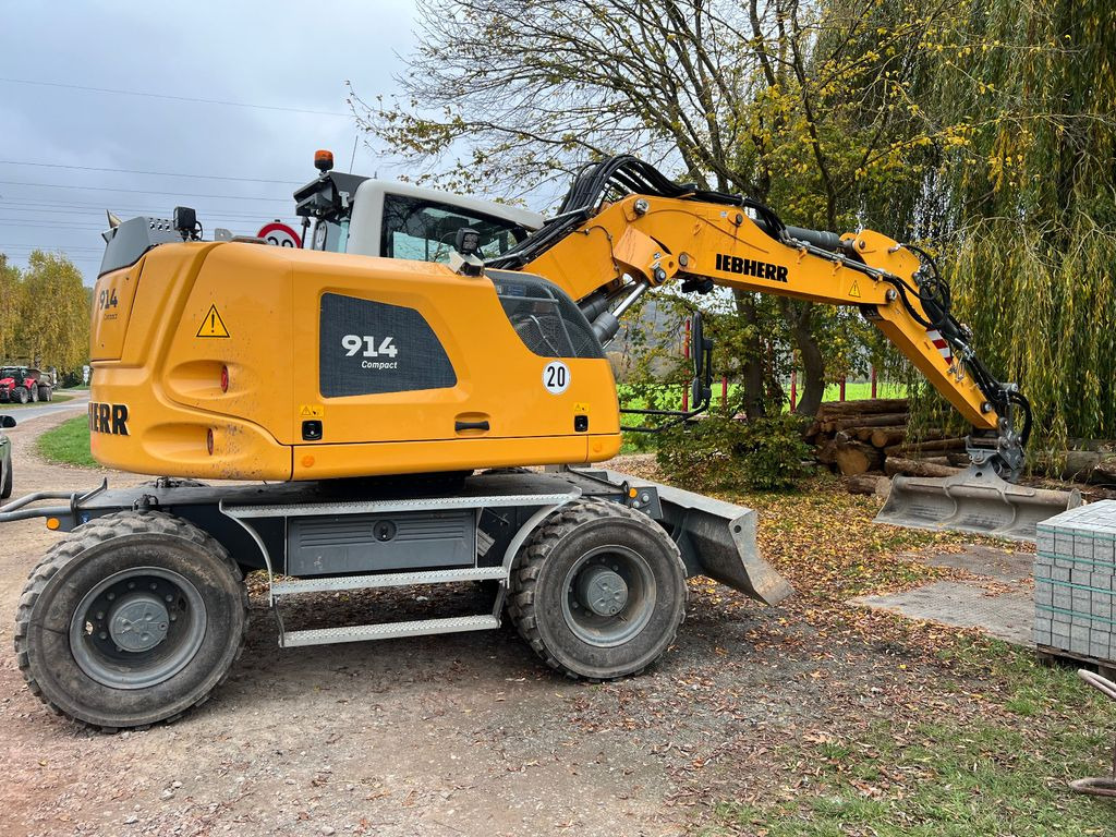 Liebherr A 914 Compact SW 33 Likufix - Ratastel ekskavaator: pilt 1 Liebherr A 914 Compact SW 33 Likufix - Ratastel ekskavaator: pilt 1