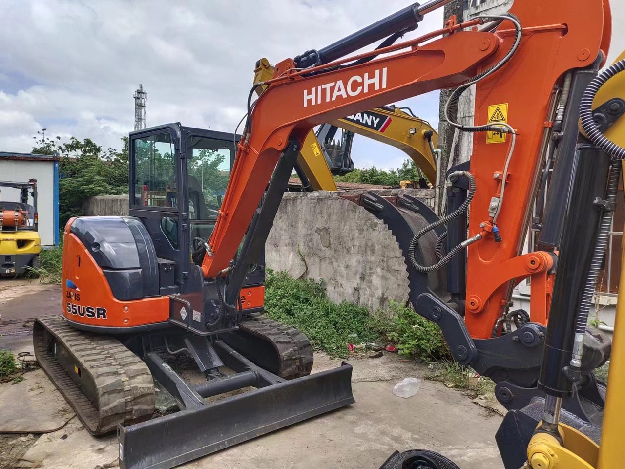 HITACHI ZX55 USR-5A - Miniekskavaator: pilt 4 HITACHI ZX55 USR-5A - Miniekskavaator: pilt 4