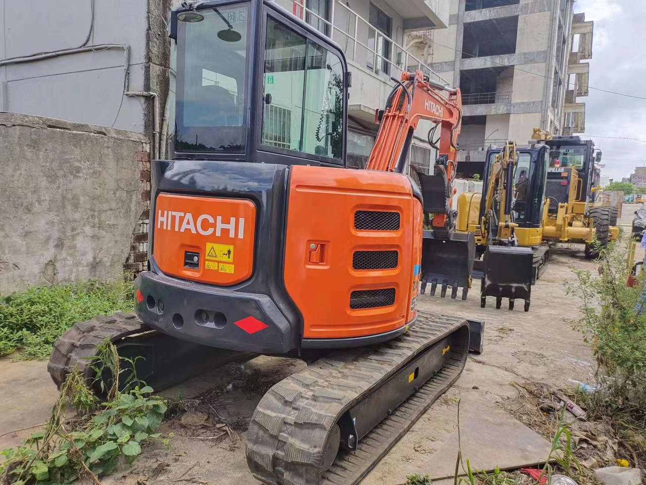 HITACHI ZX55 USR-5A - Miniekskavaator: pilt 3 HITACHI ZX55 USR-5A - Miniekskavaator: pilt 3