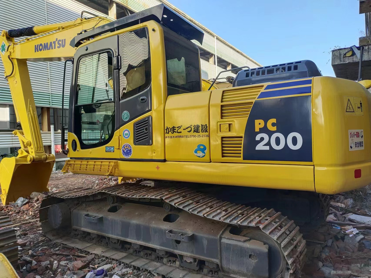 KOMATSU PC200-8 PC200-7 PC220-7 - Lintekskavaator: pilt 5 KOMATSU PC200-8 PC200-7 PC220-7 - Lintekskavaator: pilt 5
