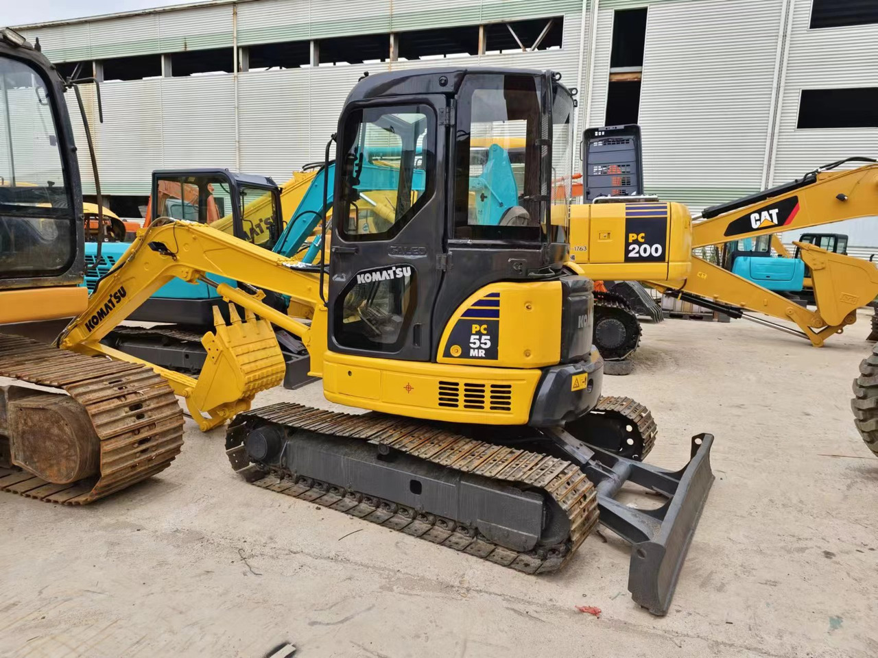 KOMATSU PC55MR-2 - Miniekskavaator: pilt 1 KOMATSU PC55MR-2 - Miniekskavaator: pilt 1