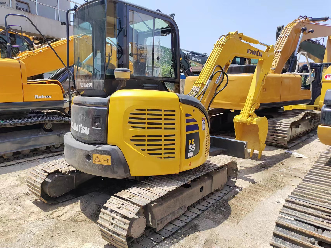 KOMATSU PC55MR - Miniekskavaator: pilt 1 KOMATSU PC55MR - Miniekskavaator: pilt 1
