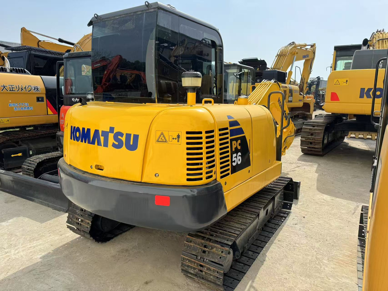 KOMATSU PC56 - Miniekskavaator: pilt 3 KOMATSU PC56 - Miniekskavaator: pilt 3