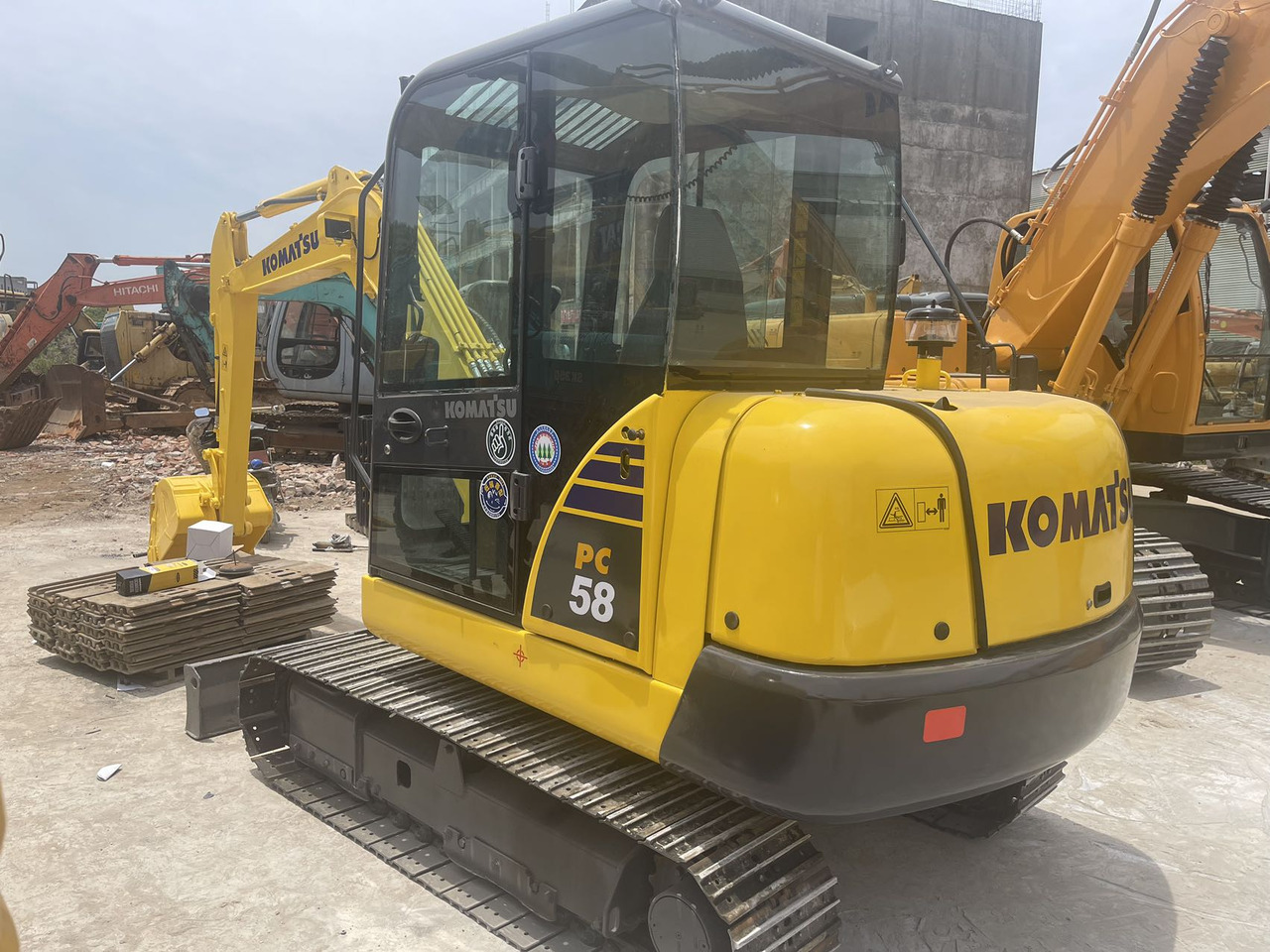 KOMATSU PC58 - Miniekskavaator: pilt 3 KOMATSU PC58 - Miniekskavaator: pilt 3