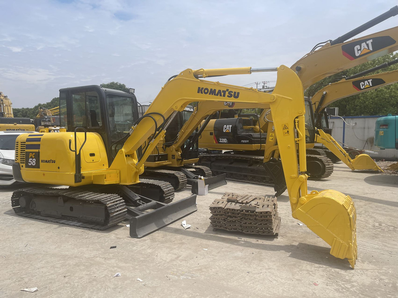 KOMATSU PC58 PC55 PC60 - Miniekskavaator: pilt 2 KOMATSU PC58 PC55 PC60 - Miniekskavaator: pilt 2