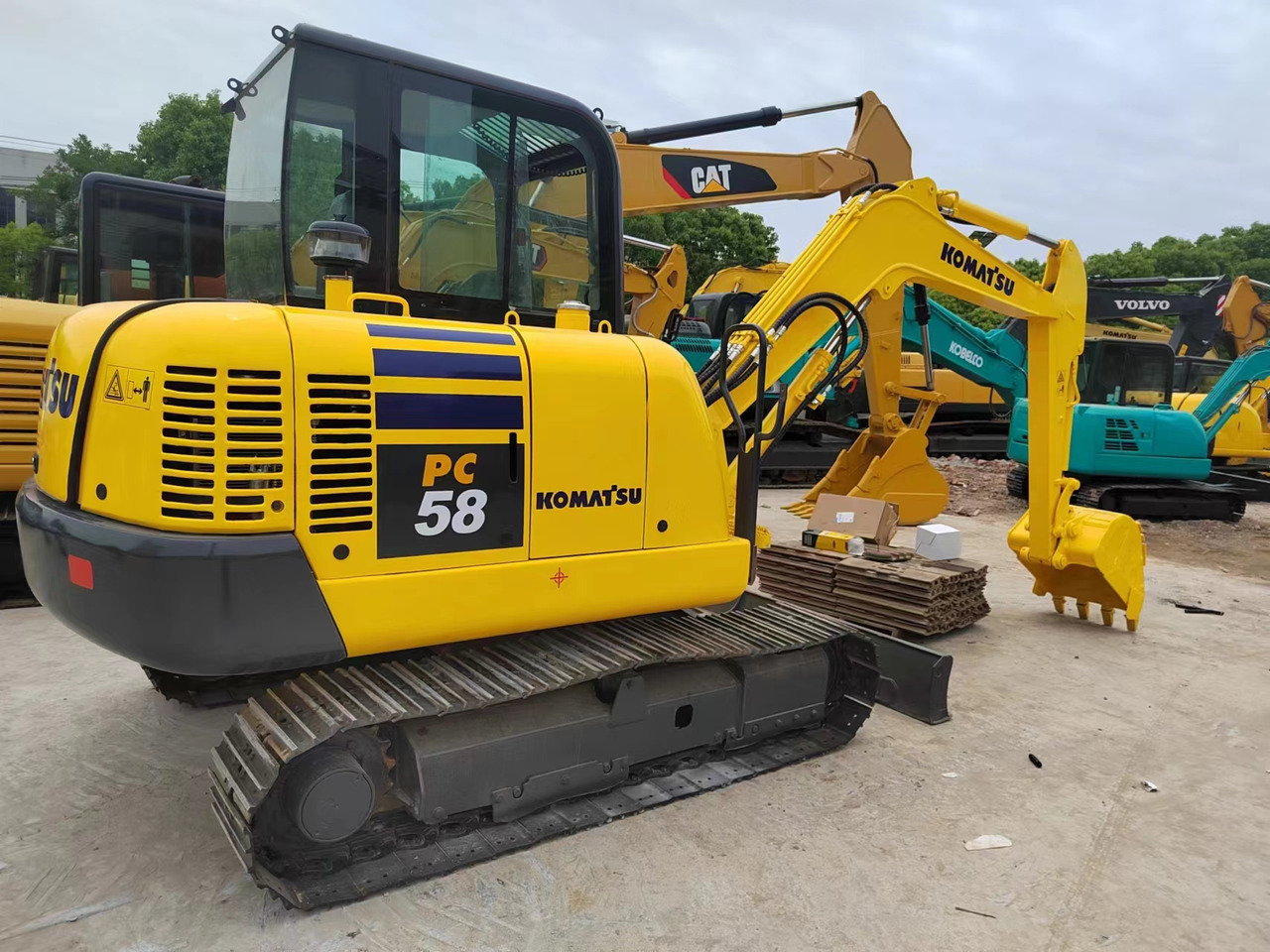 KOMATSU PC58 PC55 PC60 - Miniekskavaator: pilt 1 KOMATSU PC58 PC55 PC60 - Miniekskavaator: pilt 1