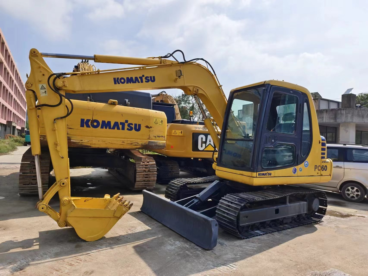 KOMATSU PC60-7 PC56 PC60 - Miniekskavaator: pilt 5 KOMATSU PC60-7 PC56 PC60 - Miniekskavaator: pilt 5