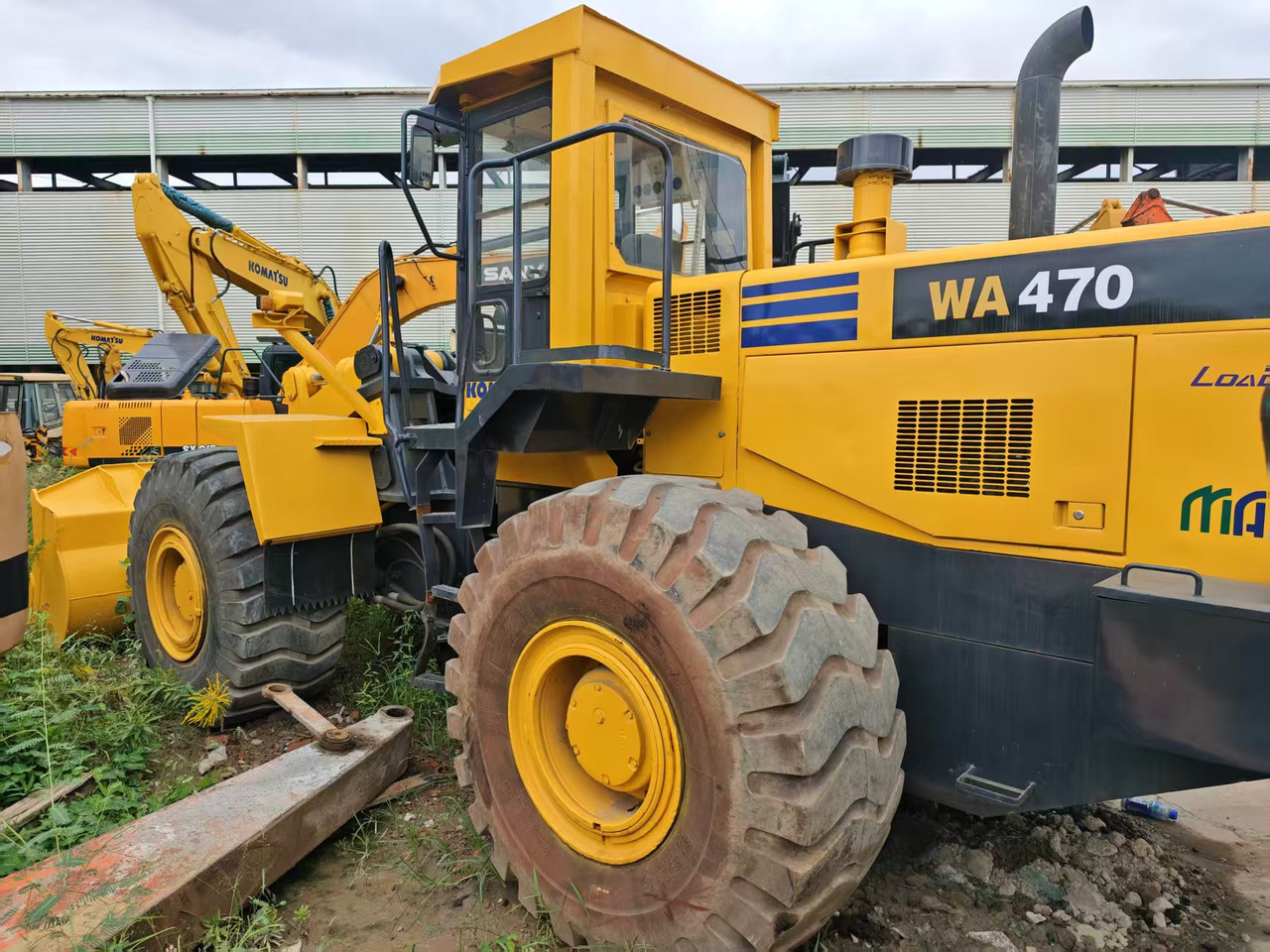 KOMATSU WA470 - Rataslaadur: pilt 1 KOMATSU WA470 - Rataslaadur: pilt 1