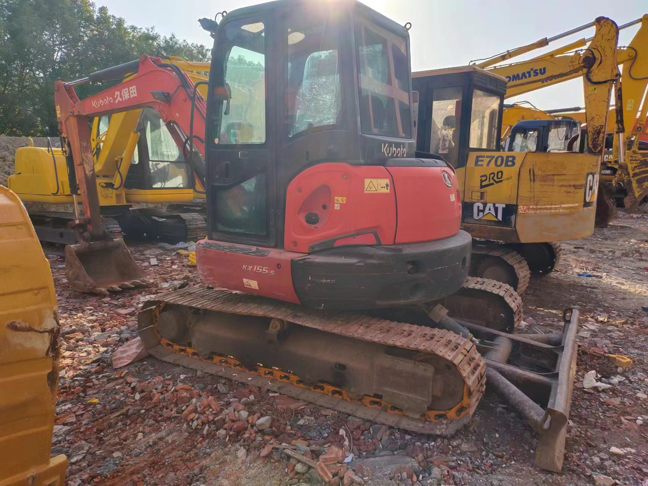 KUBOTA KX155-5 - Miniekskavaator: pilt 1 KUBOTA KX155-5 - Miniekskavaator: pilt 1