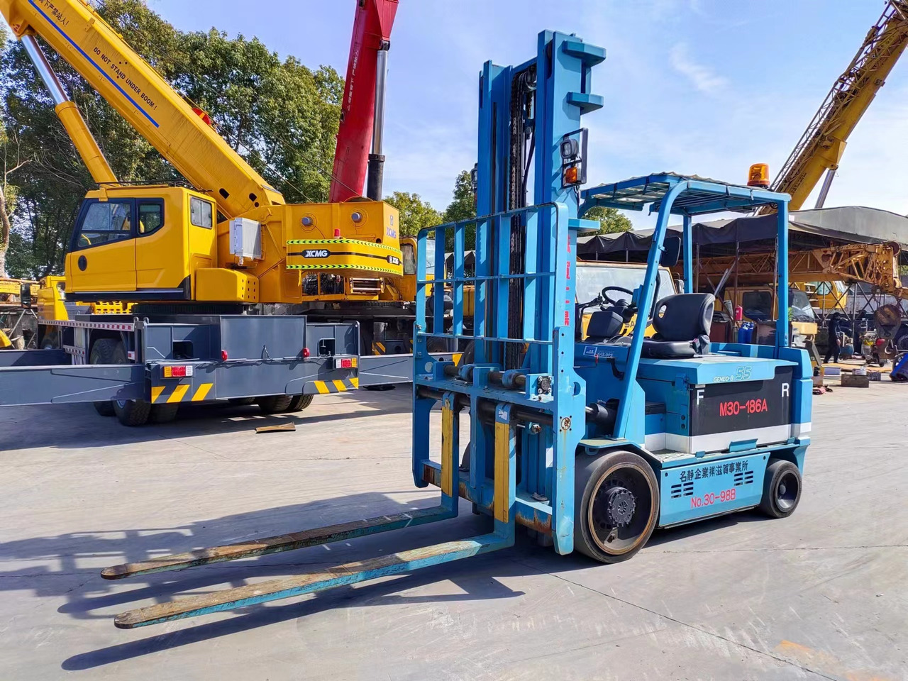 TOYOTA 7FBCU55 electric forklift from Japan original - Elektritõstuk: pilt 5 TOYOTA 7FBCU55 electric forklift from Japan original - Elektritõstuk: pilt 5