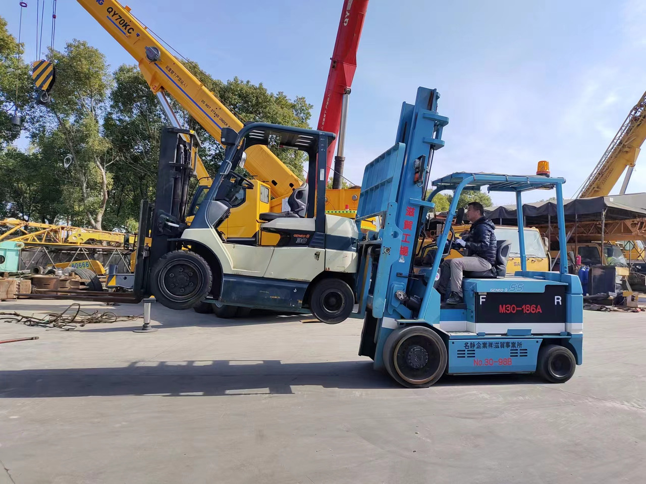 TOYOTA 7FBCU55 electric forklift from Japan original - Elektritõstuk: pilt 4 TOYOTA 7FBCU55 electric forklift from Japan original - Elektritõstuk: pilt 4