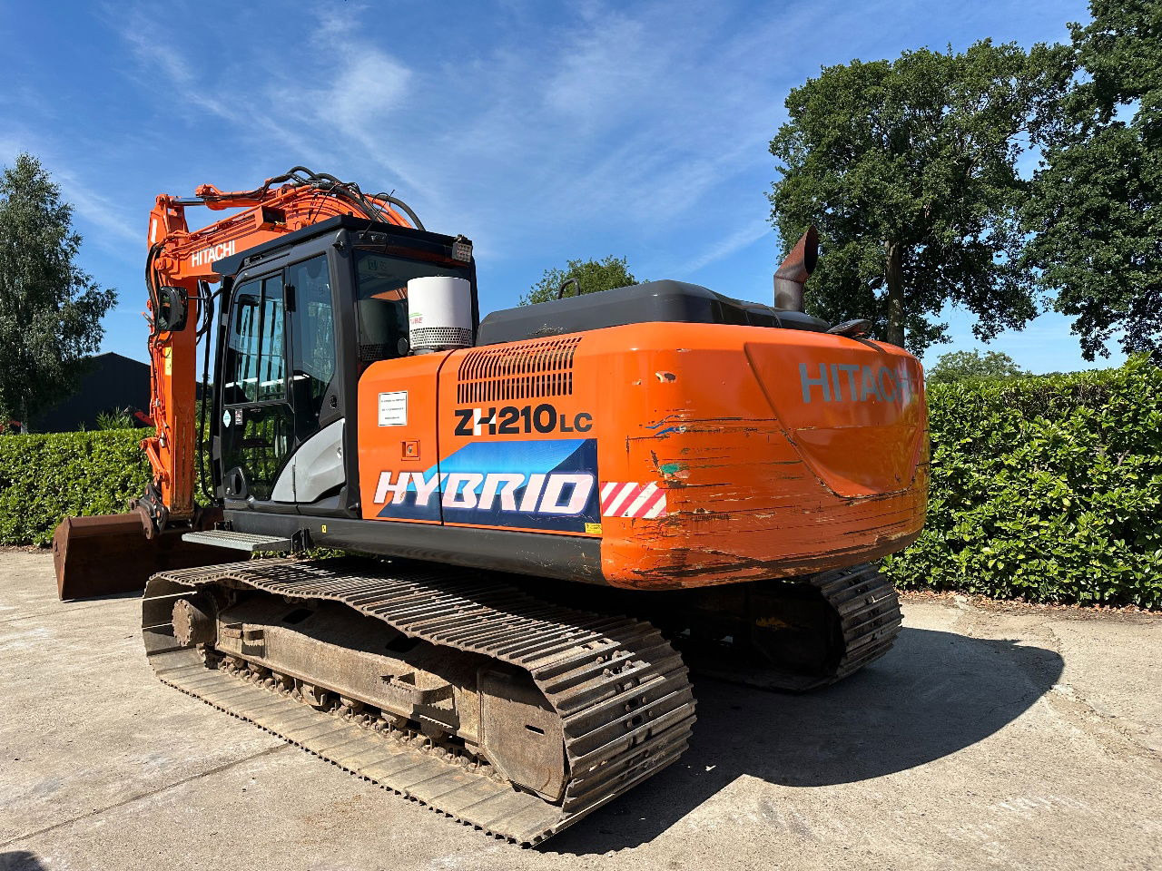 Hitachi ZH210LC-5B - Lintekskavaator: pilt 3 Hitachi ZH210LC-5B - Lintekskavaator: pilt 3
