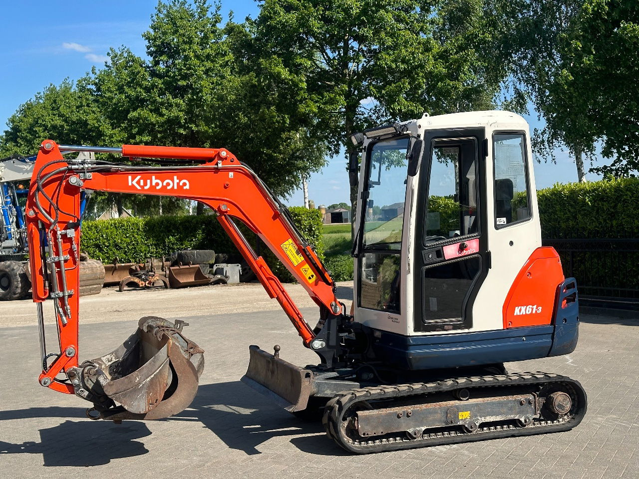 Kubota KX61-3 - Miniekskavaator: pilt 1 Kubota KX61-3 - Miniekskavaator: pilt 1