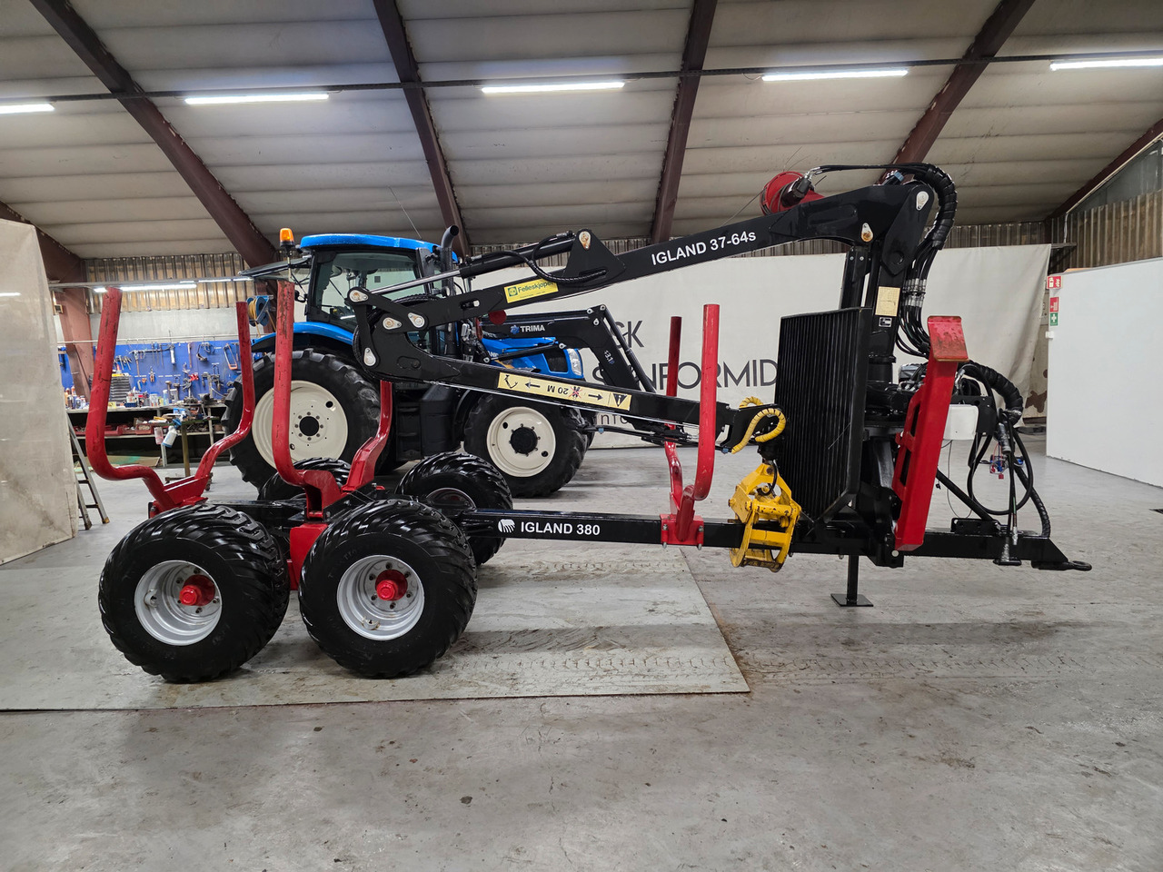 Igland 380 Swingtrac-system - Metsaveohaagis: pilt 5 Igland 380 Swingtrac-system - Metsaveohaagis: pilt 5