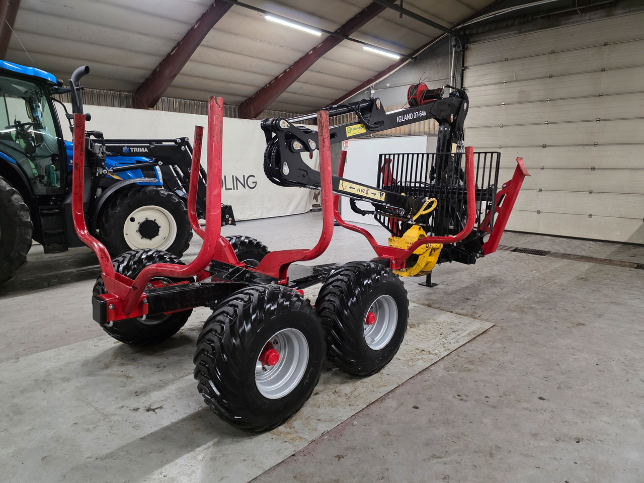 Igland 380 Swingtrac-system - Metsaveohaagis: pilt 4 Igland 380 Swingtrac-system - Metsaveohaagis: pilt 4