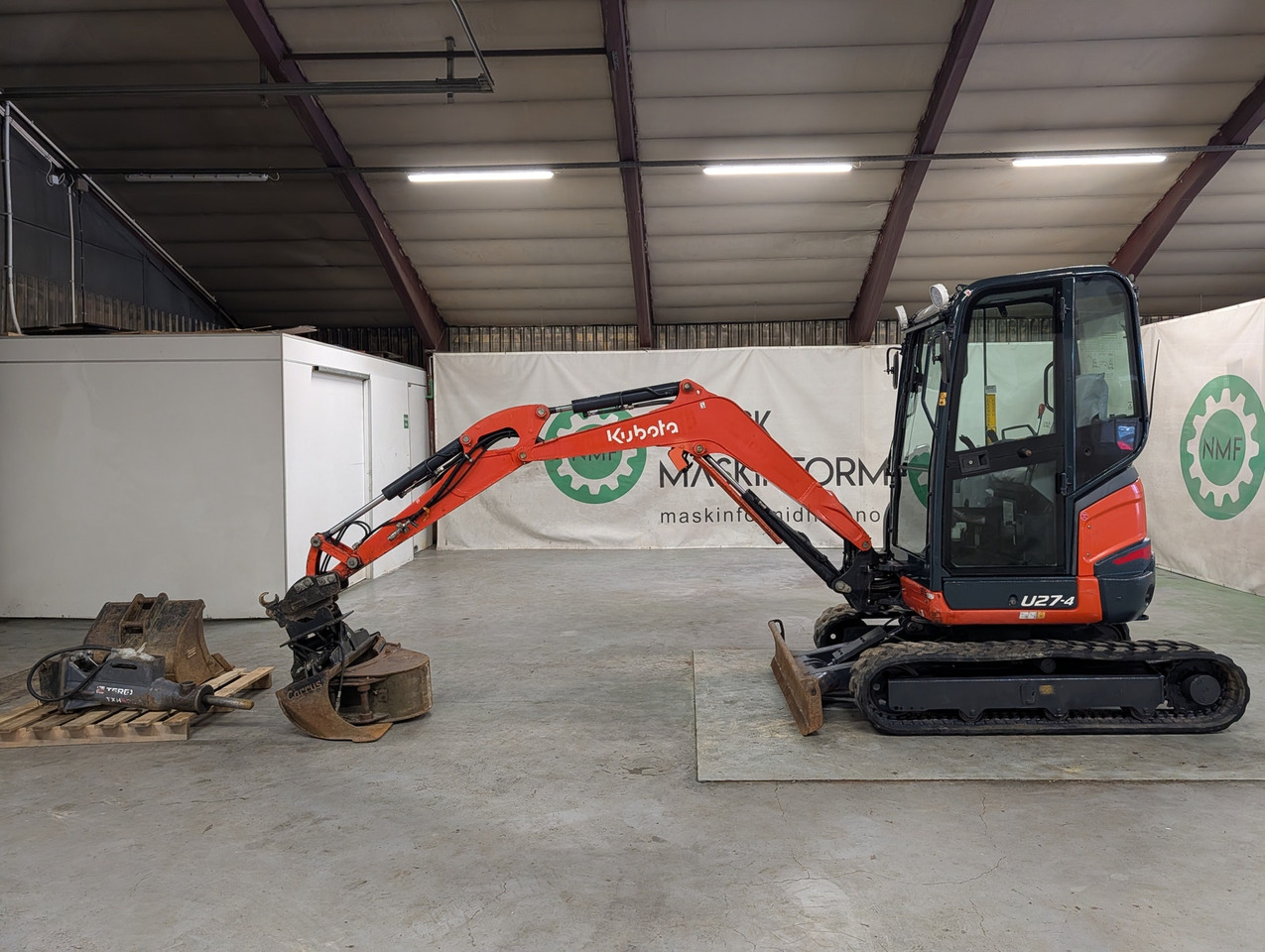 Kubota U27-4 - Miniekskavaator: pilt 2 Kubota U27-4 - Miniekskavaator: pilt 2