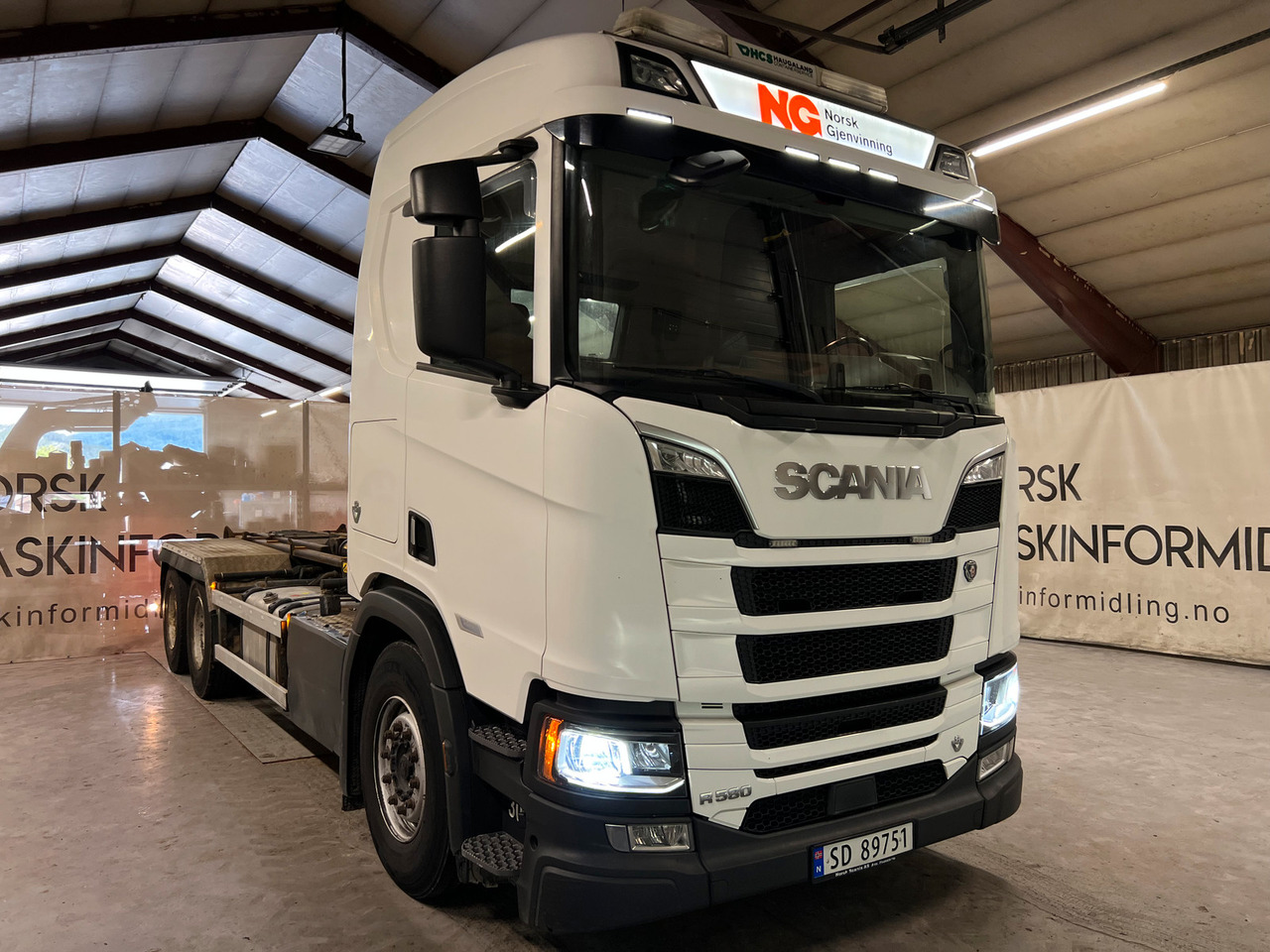 Scania R 580 med Joab krok - Konkstõstukiga veoauto: pilt 3 Scania R 580 med Joab krok - Konkstõstukiga veoauto: pilt 3