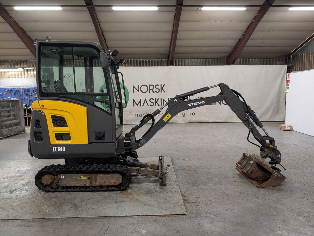 Volvo ECR18D - Miniekskavaator: pilt 5 Volvo ECR18D - Miniekskavaator: pilt 5