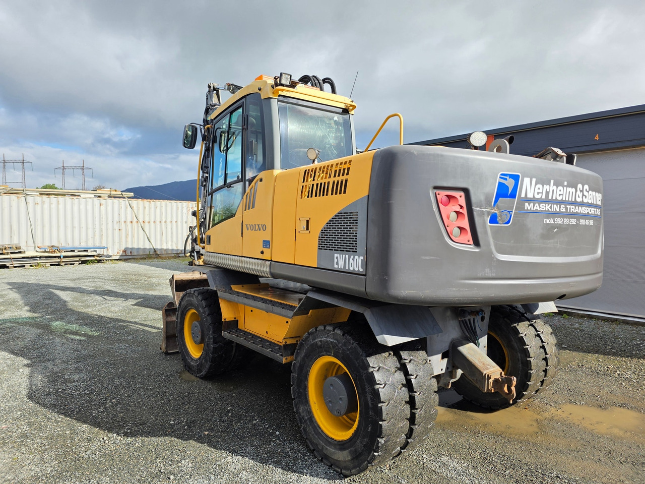 Volvo EW160C - Ratastel ekskavaator: pilt 3 Volvo EW160C - Ratastel ekskavaator: pilt 3