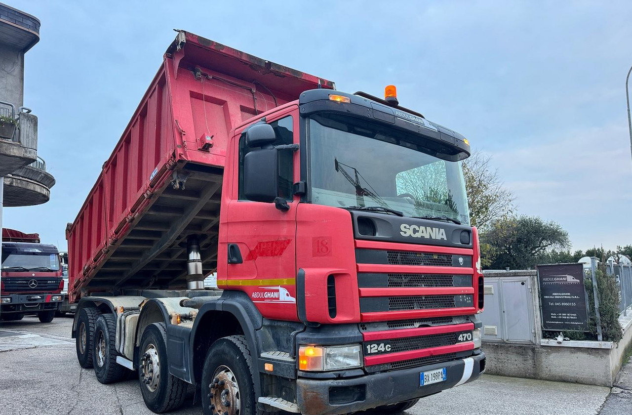 Scania R124/470 Ribaltabile 8X4 - Kallurauto: pilt 1 Scania R124/470 Ribaltabile 8X4 - Kallurauto: pilt 1